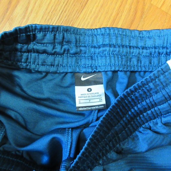 NIKE Mens POLYESTER ATHLETIC SHORTS DARK CYAN - Picture 3 of 4